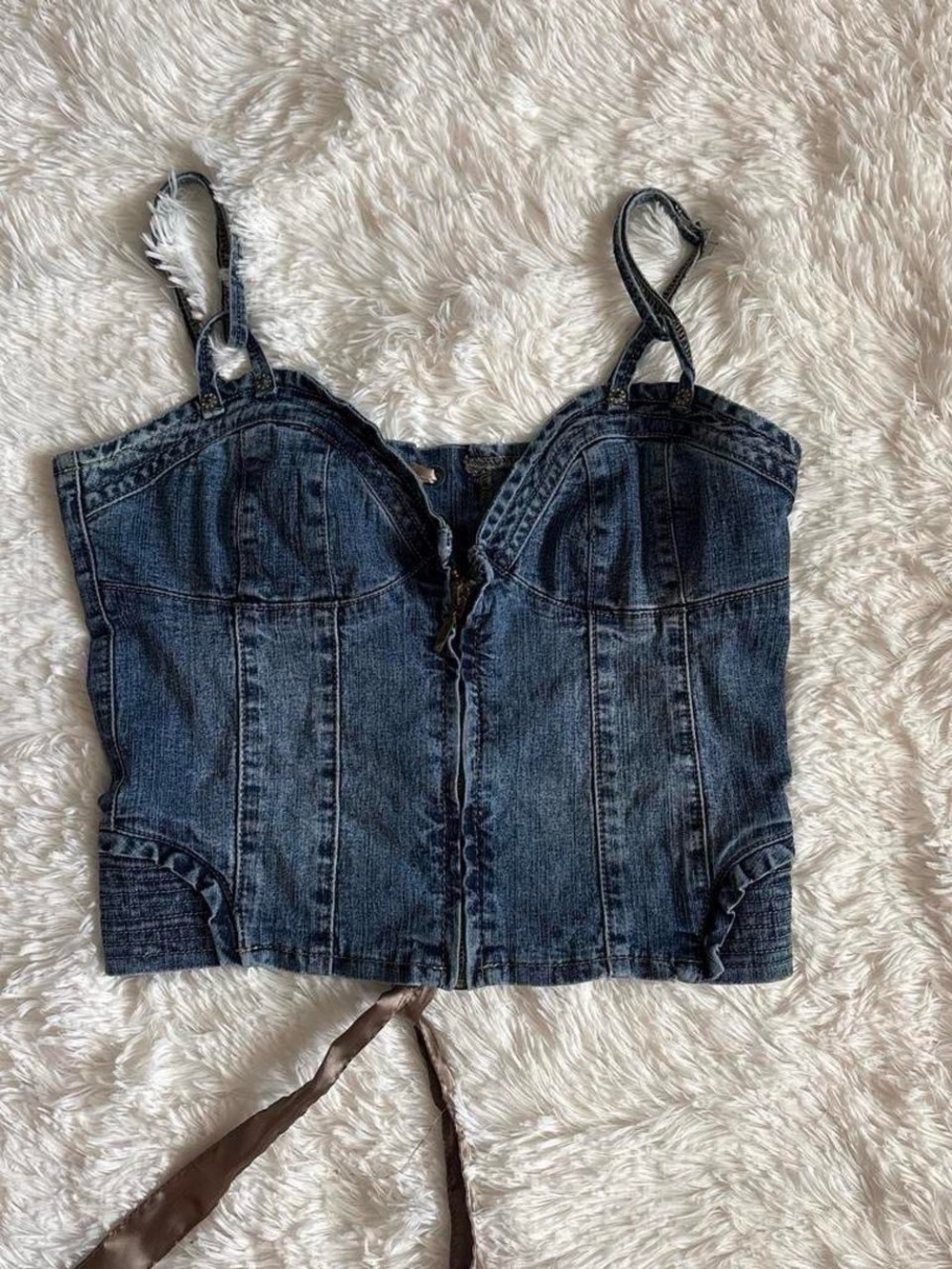 Blue Pointe Denim Top